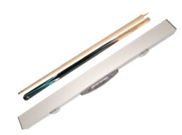 Dufferin HCY Ash Green White Pool Snooker Billiard Cue + Deluxe Aluminium Case Set