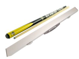 Richmond Tigers AFL Pool Snooker Billiard Cue + Deluxe Aluminium Case Set