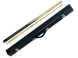 BARRACUDA Silver Medal High Grade Ash Pool Snooker Billiard Cue + Black Case Set