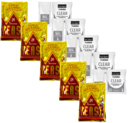 Samuel Willards 24hr Turbo Yeast & Still Spirits Clear Combo 5 Pack Distilling
