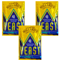Samuel Willards 48hr Turbo Yeast 3 Pack Homebrew Spirit Distilling Brewing