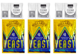 Samuel Willards 48hr Turbo Yeast & Still Spirits Clear Combo 3 Pack Distilling