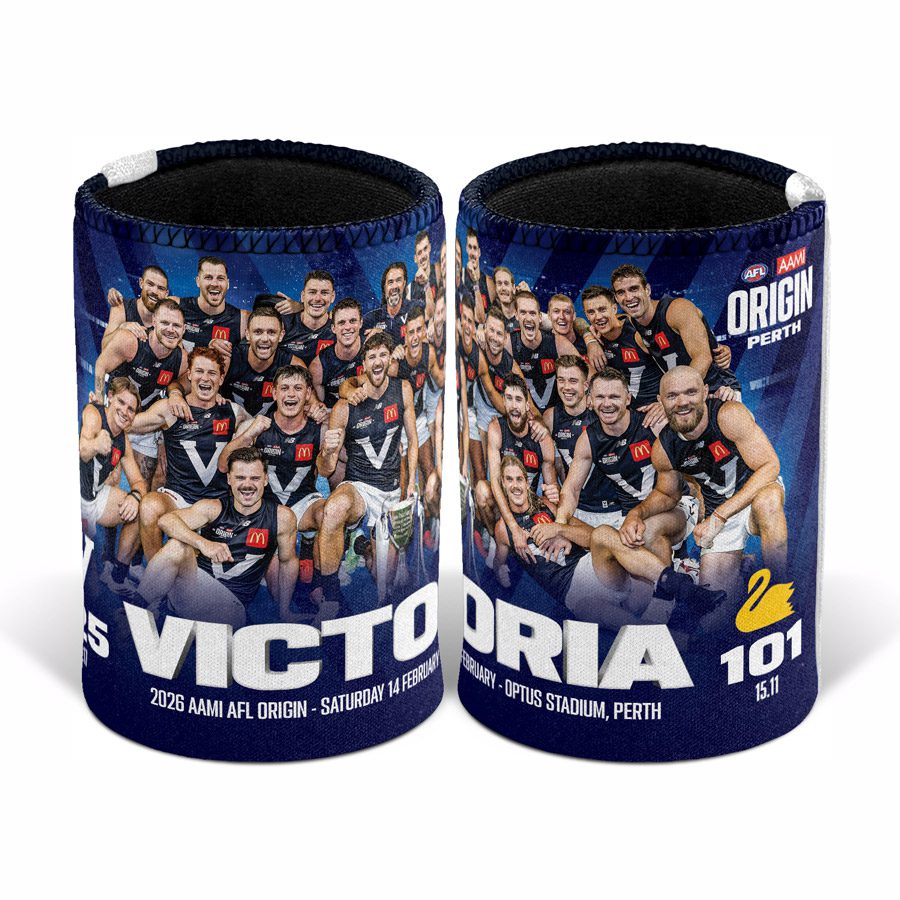 2026 AFL State of Origin Champions Victoria Big V Can Cooler 1 2026 AFL State of Origin Champions Victoria Big V Can Cooler
