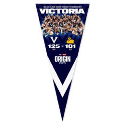 2026 AFL State of Origin Champions Victoria Big V Wall Pennant