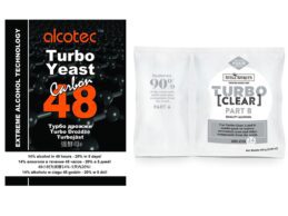 Alcotec 48hr Carbon Turbo Yeast & Still Spirits Clear Combo Spirit Distilling