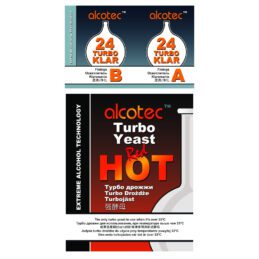 Alcotec Red Hot Turbo Yeast & Klar Combo Homebrew Spirit Distilling Brewing
