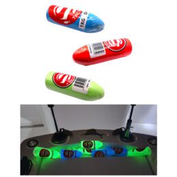S Tackle 2kg Deep Drop UV Glow Fishing Sinker Deep Water