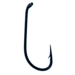 Gamakatsu Nymph Fly Hook S12-VH 6X Wire Black Dull Finish Tying Fishing