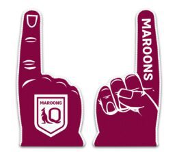 NRL State of Origin QLD Queensland Maroons Neoprene Supporter Hand