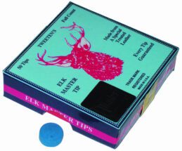 Elk Master Cue Tip 9.5mm 1 x Glue on Type Pool Snooker Billiard
