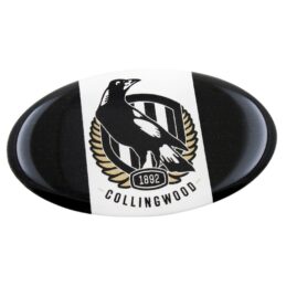 Collingwood Magpies Oval Decal AFL Car Decal – For True Collingwood Fans