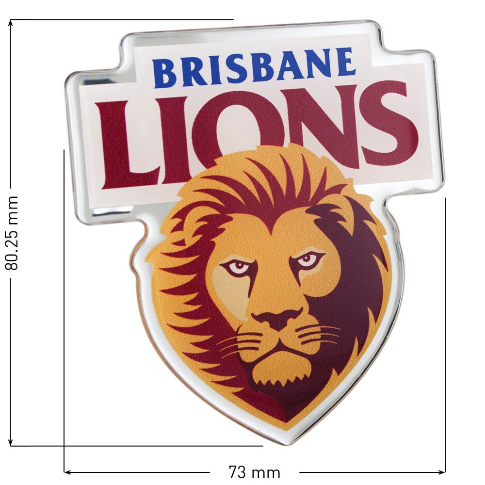 Brisbane Lions Logo Decal AFL Car Decal – For True Brisbane Fans 3 Brisbane Lions Logo Decal AFL Car Decal – For True Brisbane Fans - Image 3