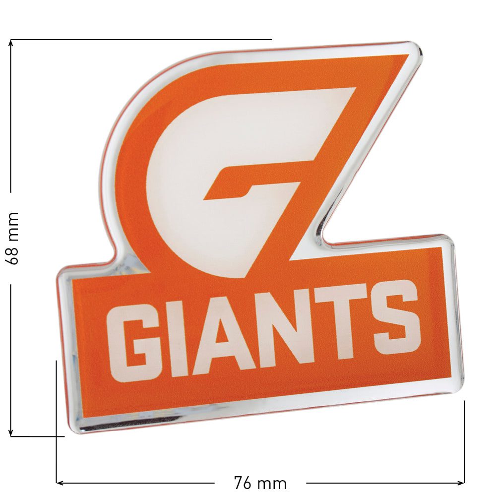 GWS Giants Logo Decal AFL Car Decal – For True GWS Fans 3 GWS Giants Logo Decal AFL Car Decal – For True GWS Fans - Image 3