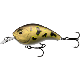 13 Fishing Jabber Jaw 60 7-9ft Diving Crankbait - Brown Frog UV