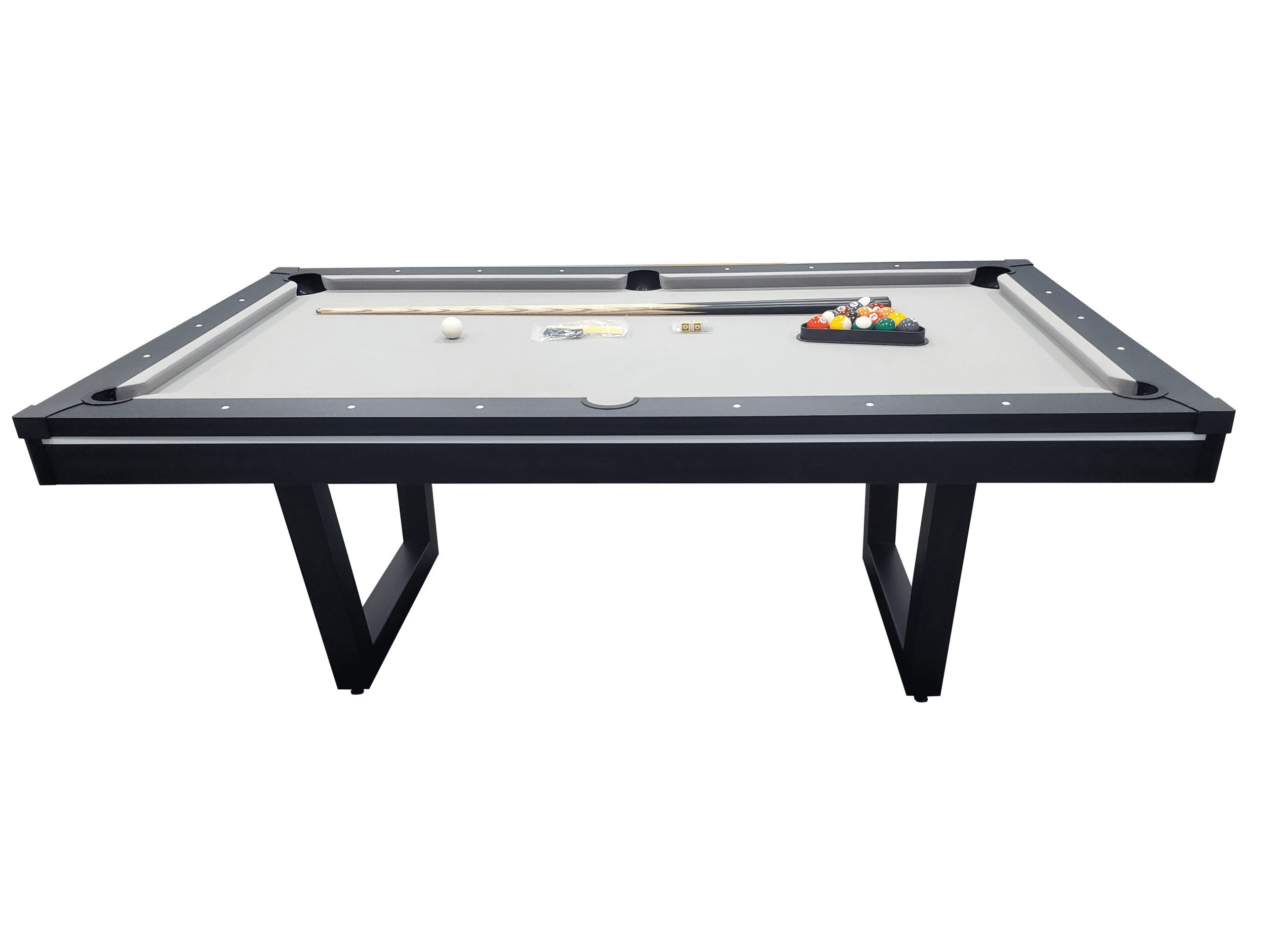 Modern Dinning Table Tennis Pool Snooker Billiard Table 7ft Black and Grey 25 Modern Dinning Table Tennis Pool Snooker Billiard Table 7ft Black and Grey - Image 25