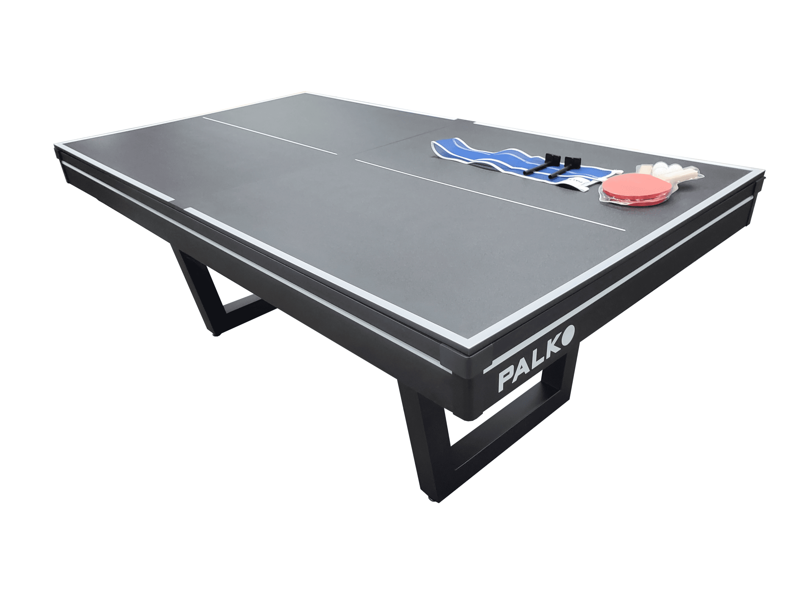Modern Dinning Table Tennis Pool Snooker Billiard Table 7ft Black and Grey 8 Modern Dinning Table Tennis Pool Snooker Billiard Table 7ft Black and Grey - Image 8