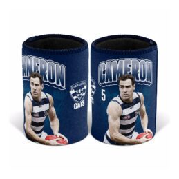 Jeremy Cameron Geelong Cats AFL Beer Can Bottle Cooler Stubby Holder