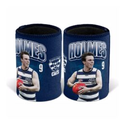 Max Holmes Geelong Cats AFL Beer Can Bottle Cooler Stubby Holder