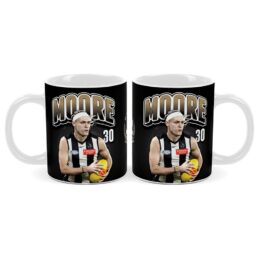 Darcy Moore Collingwood Magpies AFL Coffee Mug Cup