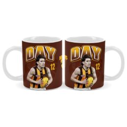 Will Day Hawthorn Hawks AFL Coffee Mug Cup