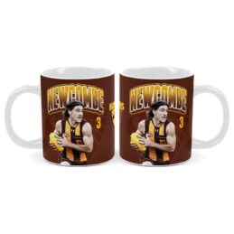 Jai Newcombe Hawthorn Hawks AFL Coffee Mug Cup