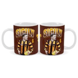 James Sicily Hawthorn Hawks AFL Coffee Mug Cup