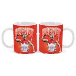 Isaac Heeney Sydney Swans AFL Coffee Mug Cup