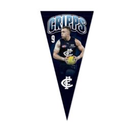 Patrick Cripps Carlton Blues AFL Player Pennant Banner