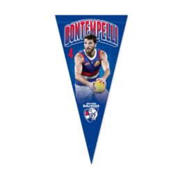 Marcus Bontempelli Western Bulldogs AFL Player Pennant Banner