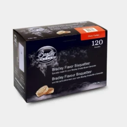 Bradley Cherry Wood Bisquettes 120 Pack