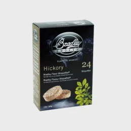 Bradley Hickory Wood Bisquettes 24 Pack