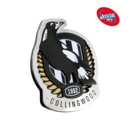 Collingwood Magpies 3D Metal Car Badge AFL – For True Collingwood Fans