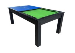 Dinning Table Tennis Pool Snooker Billiard Table 7ft Black and Green
