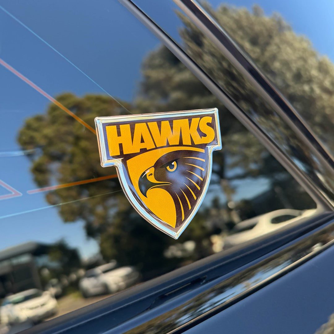 Hawthorn Hawks Logo Decal AFL Car Decal – For True Hawthorn Fans 2 Hawthorn Hawks Logo Decal AFL Car Decal – For True Hawthorn Fans - Image 2