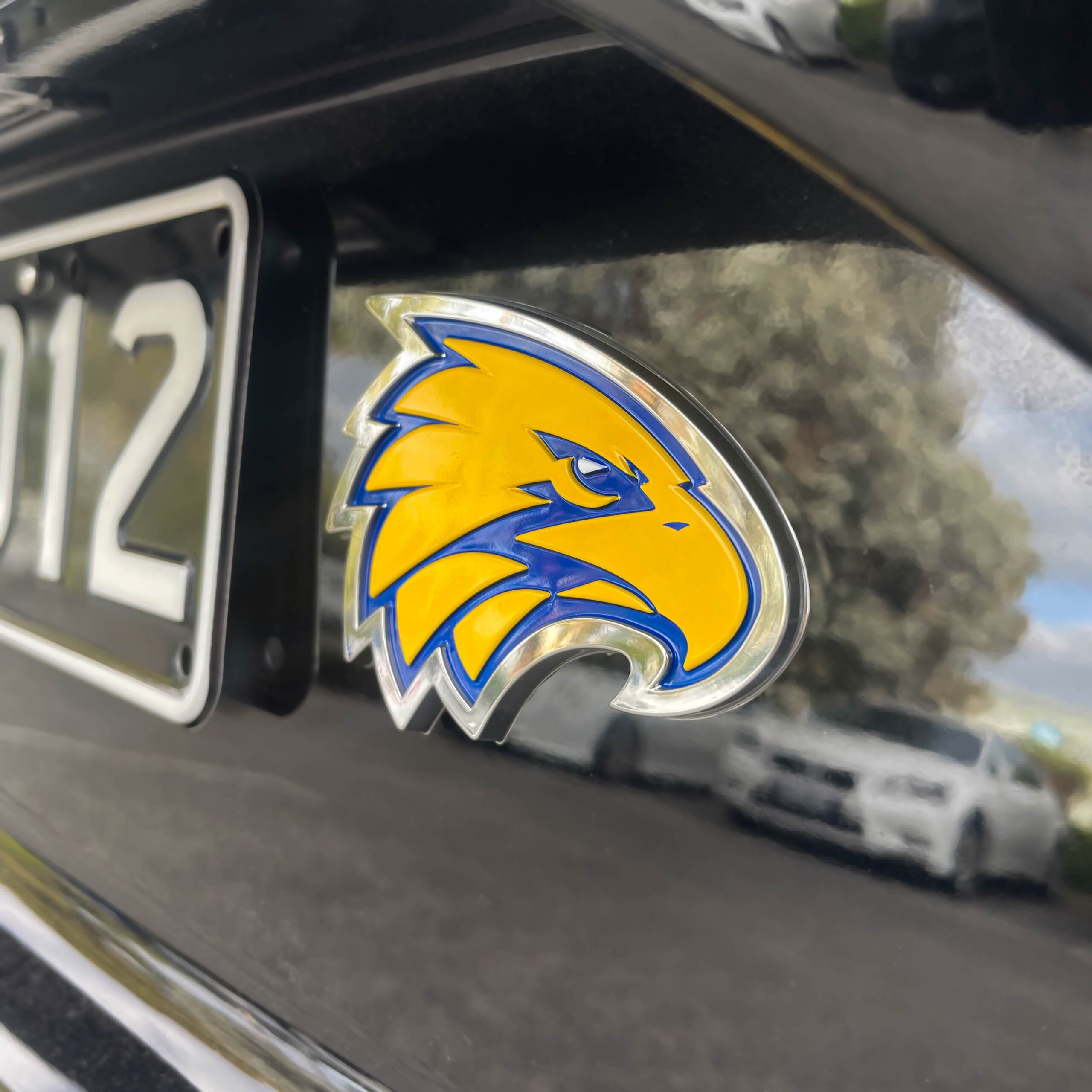 West Coast Eagles 3D Metal Car Badge AFL – For True West Fans 2 West Coast Eagles 3D Metal Car Badge AFL – For True West Fans - Image 2