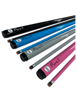 Formula Neon Fluro Gen 2 Fibreglass Pool Snooker Billiard Cue Stick Set of 4