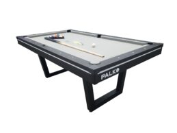 Modern Dinning Table Tennis Pool Snooker Billiard Table 7ft Black and Grey