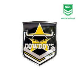 North Queensland Cowboys Logo Decal NRL Metal Car Emblem – Built for Die-Hard Supporters