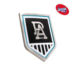 Port Adelaide Power 3D Metal Car Badge AFL – For True Port Fans