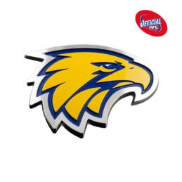 West Coast Eagles 3D Metal Car Badge AFL – For True West Fans