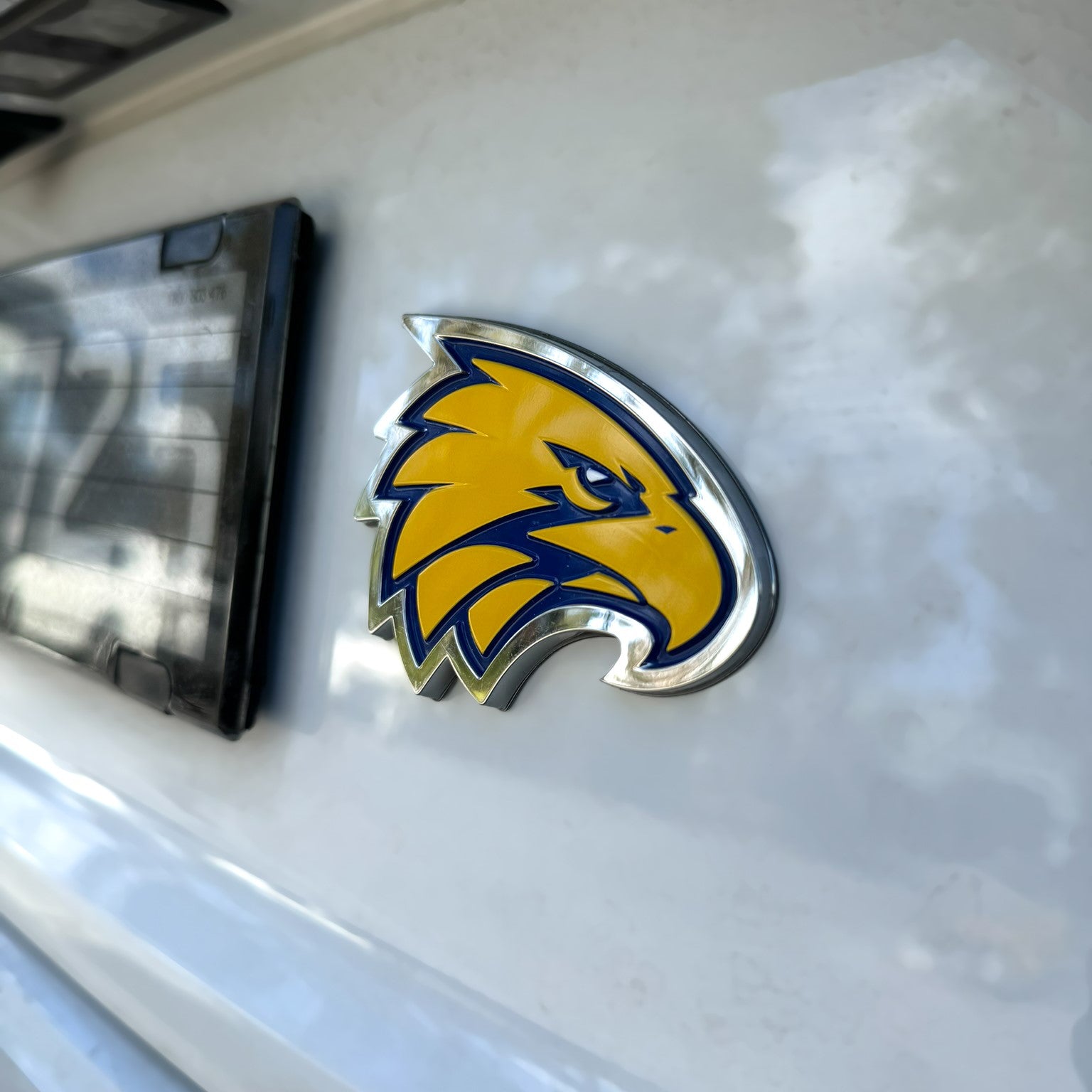 West Coast Eagles 3D Metal Car Badge AFL – For True West Fans 3 West Coast Eagles 3D Metal Car Badge AFL – For True West Fans - Image 3
