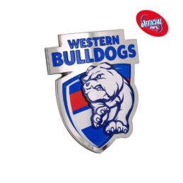 Western Bulldogs 3D Metal Car Badge AFL – For True Western Fans