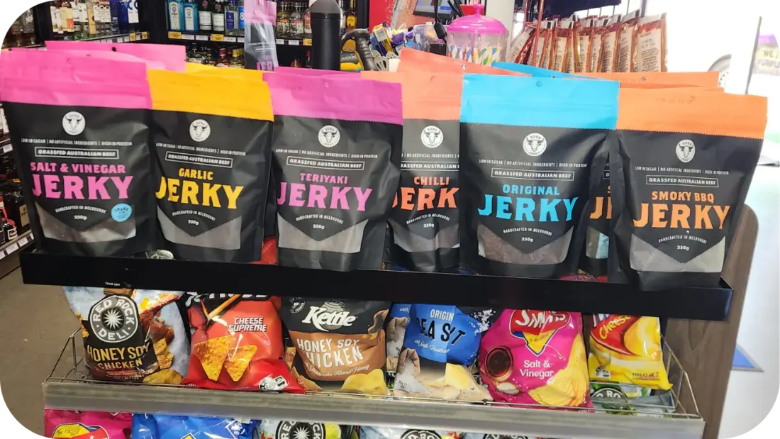 3099 Salt & Vinegar Beef Jerky 50g – Tangy Australian Protein Snack 6 3099 Salt & Vinegar Beef Jerky 50g – Tangy Australian Protein Snack - Image 6