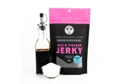 3099 Salt & Vinegar Beef Jerky 50g – Tangy Australian Protein Snack