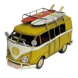 Volkswagen Kombi Van Metal Collectable - Yellow 20x9x11cm