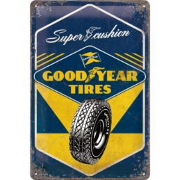 Nostalgic-Art Medium Sign Goodyear - Super Cushion 20x30x0.5cm