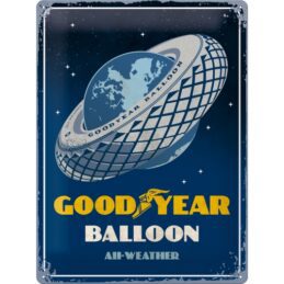 Nostalgic-Art Large Sign Goodyear Balloon Tire 30x40x0.5cm
