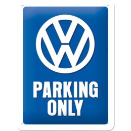 Nostalgic-Art Small Sign VW Parking Only 15x20x0.3cm