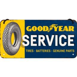 Nostalgic-Art Hanging Sign Goodyear - Service 20x10x0.2cm