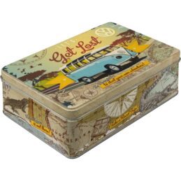 Nostalgic-Art Flat StorageTin VW Get Lost 23x16x7cm